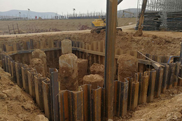 钢板桩围堰支护施工方案-山东泰亨-福建钢板桩围堰支护