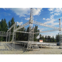 贵州安顺铝合金舞台桁架 铝合金舞台桁架安装时的难点