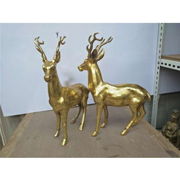 纯铜鹿,纯铜鹿雕塑,立保铜雕厂生产铜雕鹿(****商家)