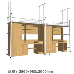 阳江实木学生床_旭达家具公司_实木学生床供应