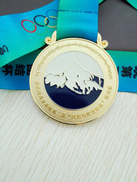 滑雪赛事奖牌定制广东活动奖牌制作山东赛事奖牌生产