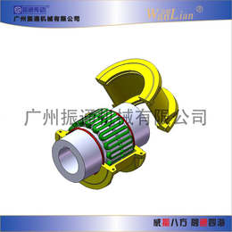 振通传动JS型罩壳径向安装型蛇形弹簧联轴器