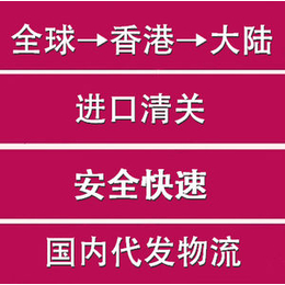 UPS国际快递到国内可以报关的代理公司