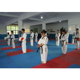 名扬武校(图),女子跆拳道培训,成都跆拳道培训