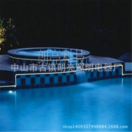 LED泳池光纤灯户外水池光纤灯海南三亚酒店光纤灯