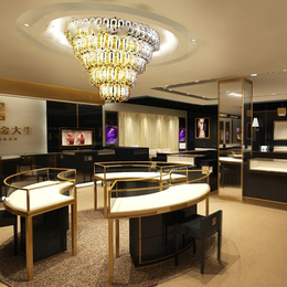 台山黄金珠宝展示柜、品质展柜(在线咨询)、木质黄金珠宝展示柜