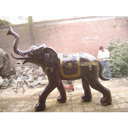 铸铜大象雕塑,昌盛铜雕,定做铸铜大象雕塑