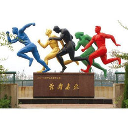 湖北雕塑厂家供应不锈钢雕塑体育雕塑