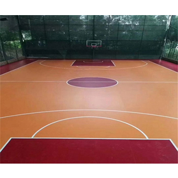洛可风情运动地板(图)、北京体育篮球木地板价格、篮球木地板