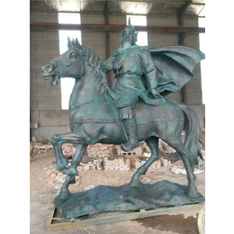 铸铝骑马人物雕塑摆件,骑马人物雕塑,立保铜雕厂家(查看)