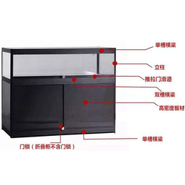 立欣展览****生产销售玻璃折叠柜珠宝展柜折叠展柜钛合展示柜