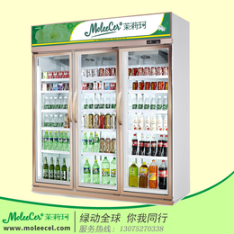 冰柜品牌哪个好香槟色三门豪华冷藏展示柜惠州冷柜价格缩略图