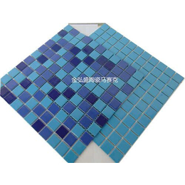 供应佛山陶瓷马赛克厂家常用工程项目泳池砖