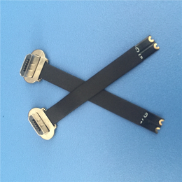 MICRO USB 2PIN正向公头*后二FPC软排线插头