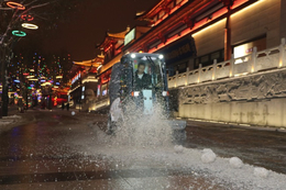 小区推雪机源头*- 田意环保小型推雪机-贵港推雪机源头*