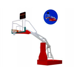 沧州液压篮球架、冀中体育公司、强型电动液压篮球架报价