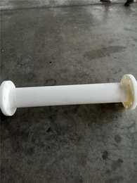 法兰直管-塑料法兰直管焊接快捷-白色单法兰直管