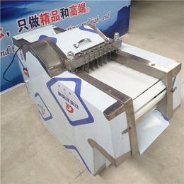 徐州有没有全自动切鸡块机-强迈机械-切鸡块机