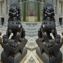 故宫铜狮制作-会杰铜雕(在线咨询)-新疆故宫铜狮