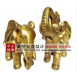 中正铜雕-大象摆件-铸铜大象摆件