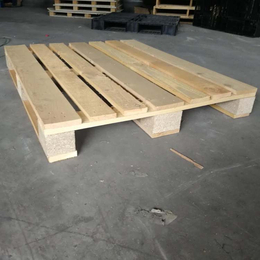 木制卡板实木铁杉花旗定做尺寸四面进叉木卡板优惠