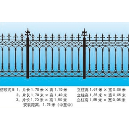 铸铁护栏|荣亨金属公司|铸铁护栏价格