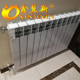双金属压铸铝散热器大水道壁挂式散热器高压蒸汽暖气片
