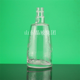 玉树玻璃酒瓶、125ml玻璃酒瓶、山东晶玻