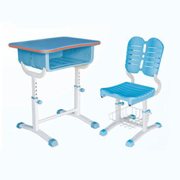 HL-A1909塑料旋转式升降课桌椅