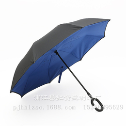太阳伞、红黄兰制伞厂家批发、双层太阳伞