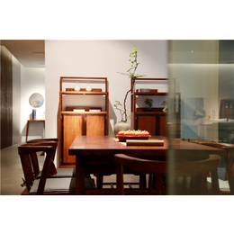 实木餐椅-烟台阅梨新中式家具-实木餐桌餐椅