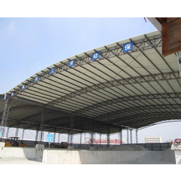 大型钢结构玻璃雨棚-亳州钢结构玻璃雨棚-安徽五松建设工程