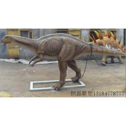 曲阳雕塑厂家供应园林景观玻璃钢恐龙雕塑