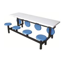 HL-A19109八位圆凳翻板餐桌