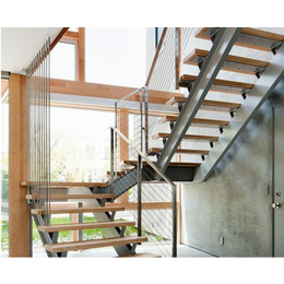 合肥远致钢结构(图),钢结构楼梯预算,芜湖钢结构楼梯