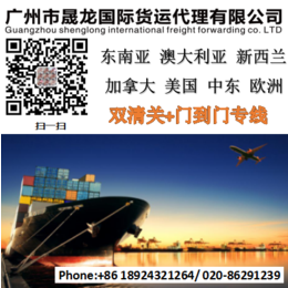 中国到新加坡海运双清物流服务 
