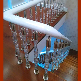 201不锈钢夹亚克力水晶楼梯立柱栏杆扶手002系列缩略图