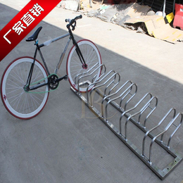 博昌*(多图)|甘肃街道自行车停车架一对一摆放