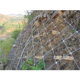 山坡碎石防护网,主动防护网,sns柔性主动防护网