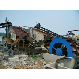 黑河砂石生产线、河南世工机械、玄武岩砂石生产线
