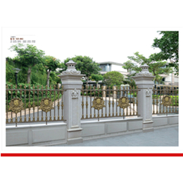 别墅铝艺围栏安装|苏州墨色江南铝制品|铝艺围栏