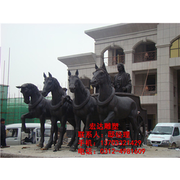 制作安装(图)、铜马雕塑各式造型、铜马雕塑
