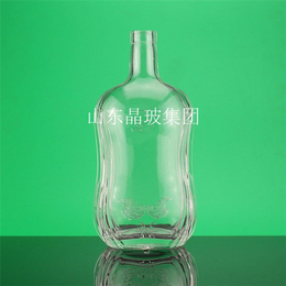 精白料玻璃酒瓶,那曲地区玻璃酒瓶,山东晶玻