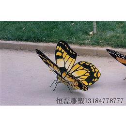 景观装饰玻璃钢蝴蝶雕塑