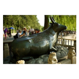 世隆铜雕-重庆大型铜牦牛雕塑
