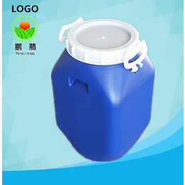 兰色大口25升塑料桶25L大口蓝色方桶