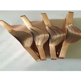 金石电气(图)、铜箔软连接三孔软连接现货、铜箔软连接