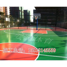吉水县承接硅pu球场地面铺设-安澜体育