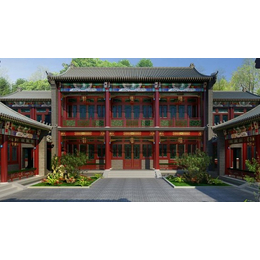 阳泉四合院-北方园林古建-别墅四合院价格