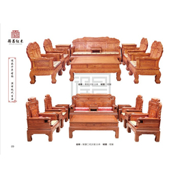 欧式红木沙发厂-威海欧式红木沙发-得昌装饰红木家具设计
